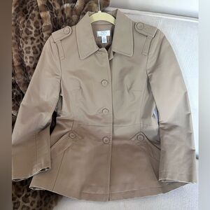 LOFT Tan Trench Coat